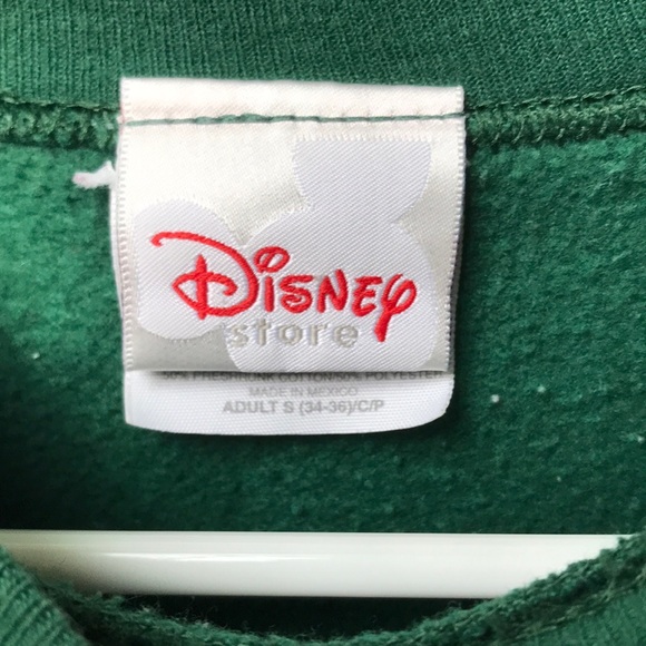 VINTAGE DISNEY STORE Green Crewneck with Tiger Design - Picture 4 of 4